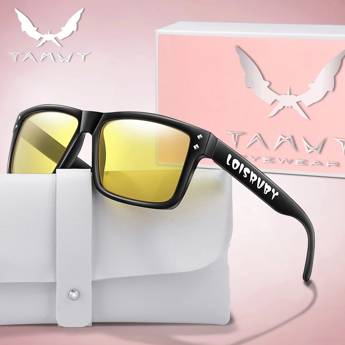 Candy Color Fashion Fishing Sunglasses for Women and Men Casual Square Shades with UV Protection for Outdoor Sports Cycling