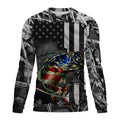 Fishing Shirt Men Summer Outdoor Fishing Clothing Sunscreen Long Sleeve 3D Print Casual Shirts Anti-UV Quick-Dry Fishing Shirts