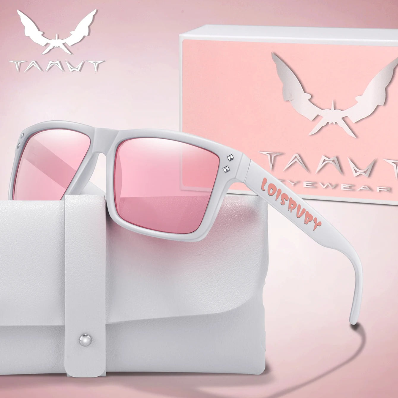 Candy Color Fashion Fishing Sunglasses for Women and Men Casual Square Shades with UV Protection for Outdoor Sports Cycling