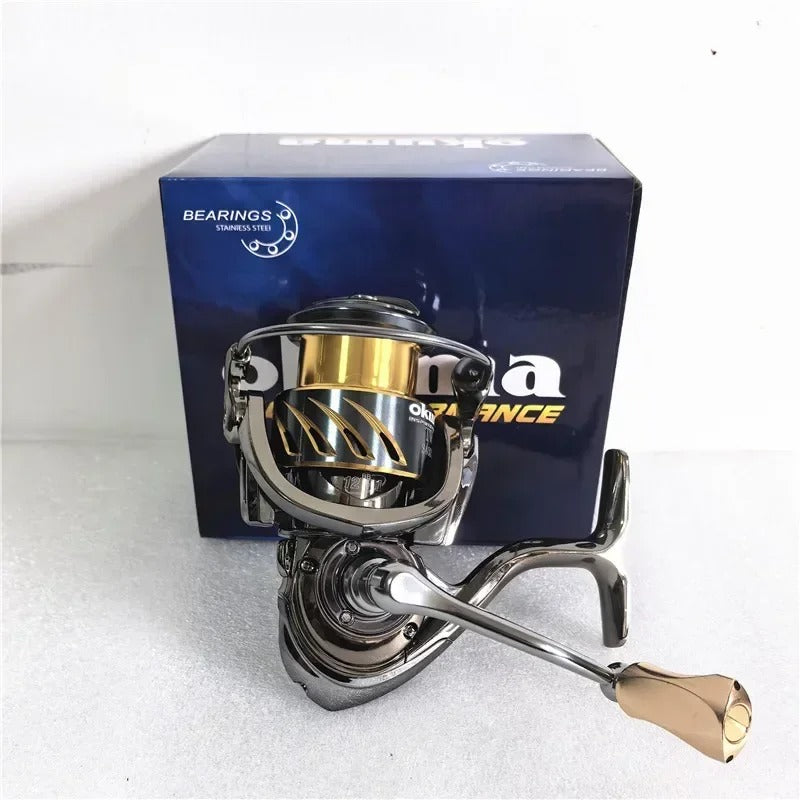 All Metal Fishing Reel Shallow Line Cup 15KG Anti Seawater Corrosion Rotating Reel 1000-5000