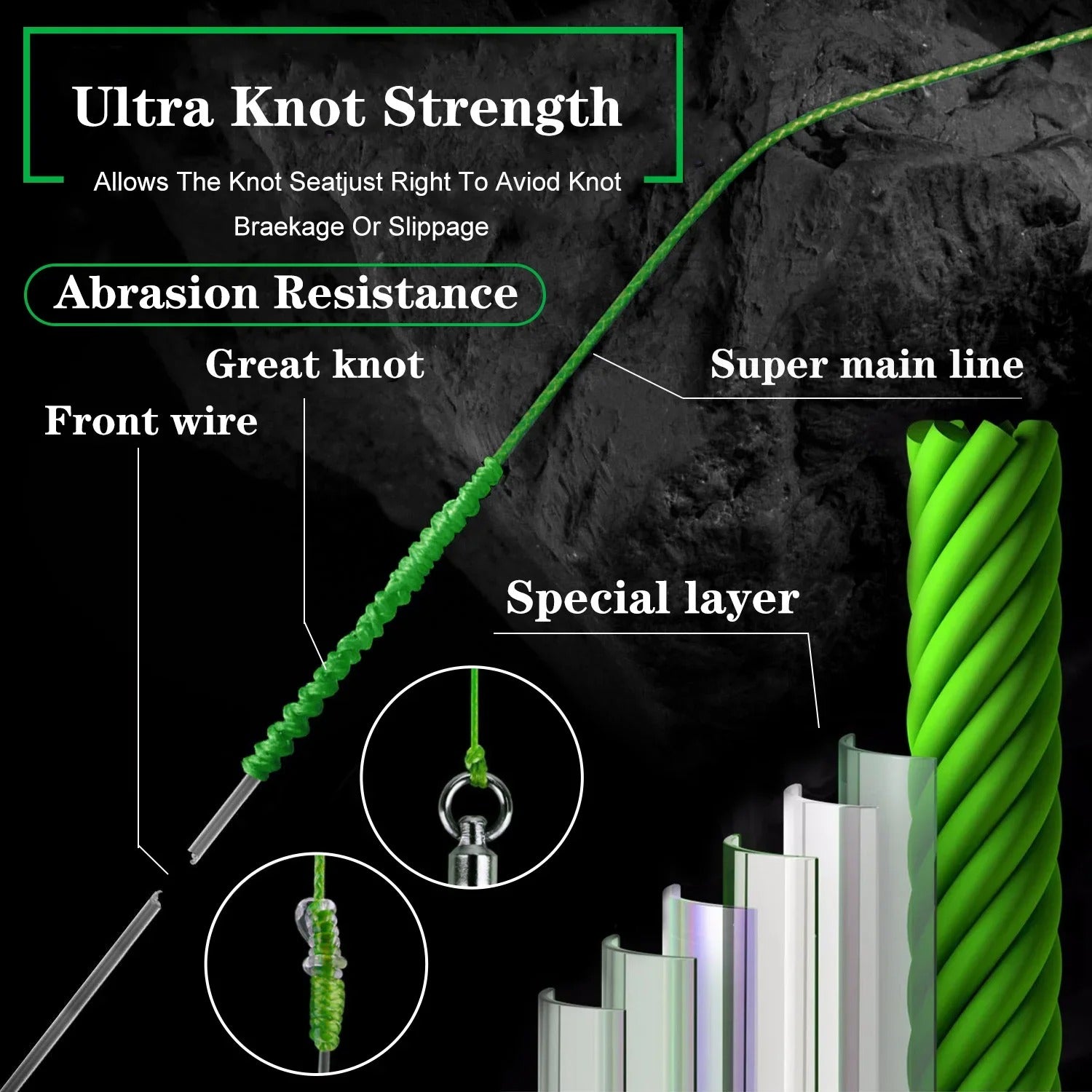 Braided Fishing Line X8 100/300 Drag 22~88LB Multifilament Japanese PE Line for Bass Pike Carp Fishing Accessories
