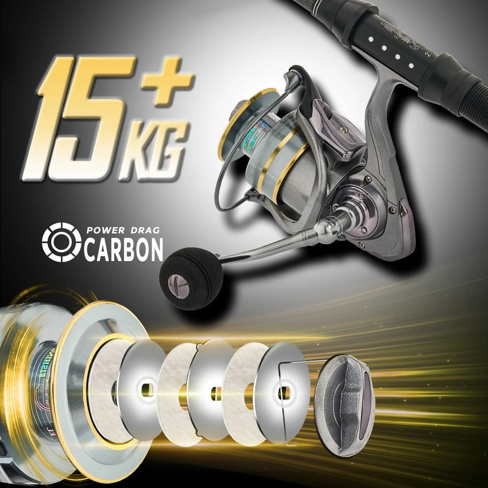 High Quality,Saltwater Fishing Reels,Double Spool,Spinning Reel,Alloy Gear,Alloy Spool,Metal Arm,Casting Reel