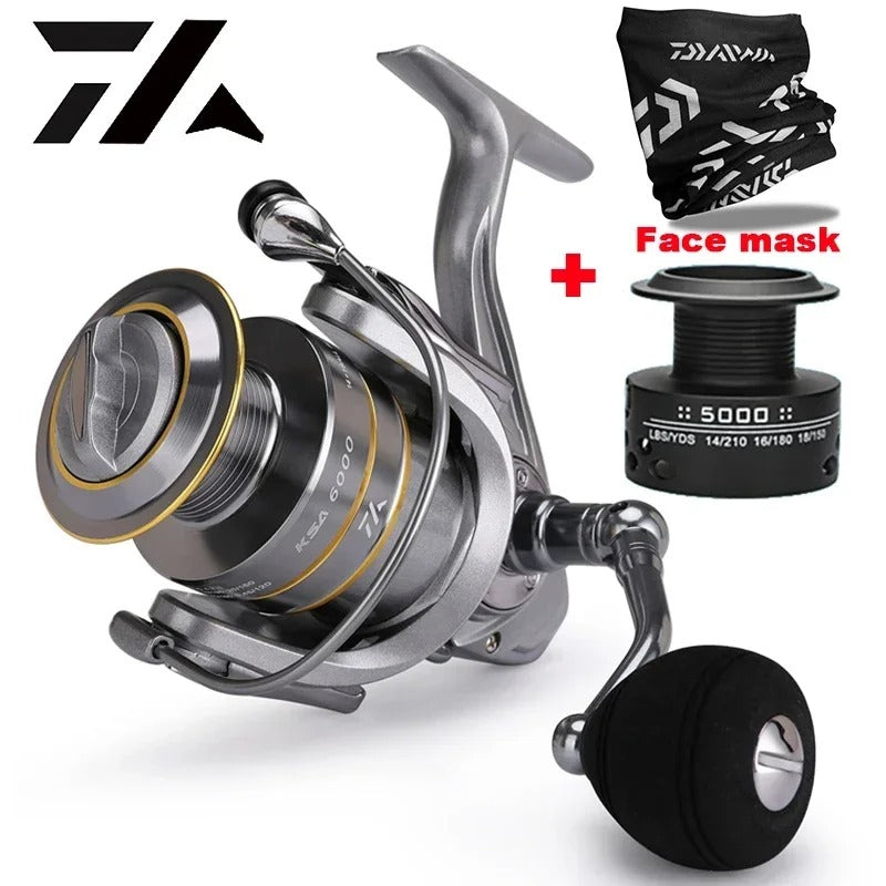High Quality,Saltwater Fishing Reels,Double Spool,Spinning Reel,Alloy Gear,Alloy Spool,Metal Arm,Casting Reel